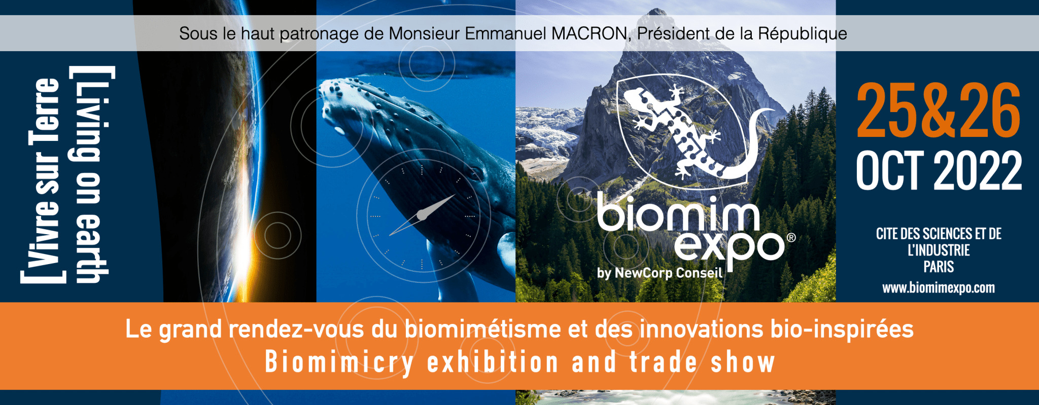 Biomim'expo 2022 - Saison 7 - VIVRE SUR TERRE