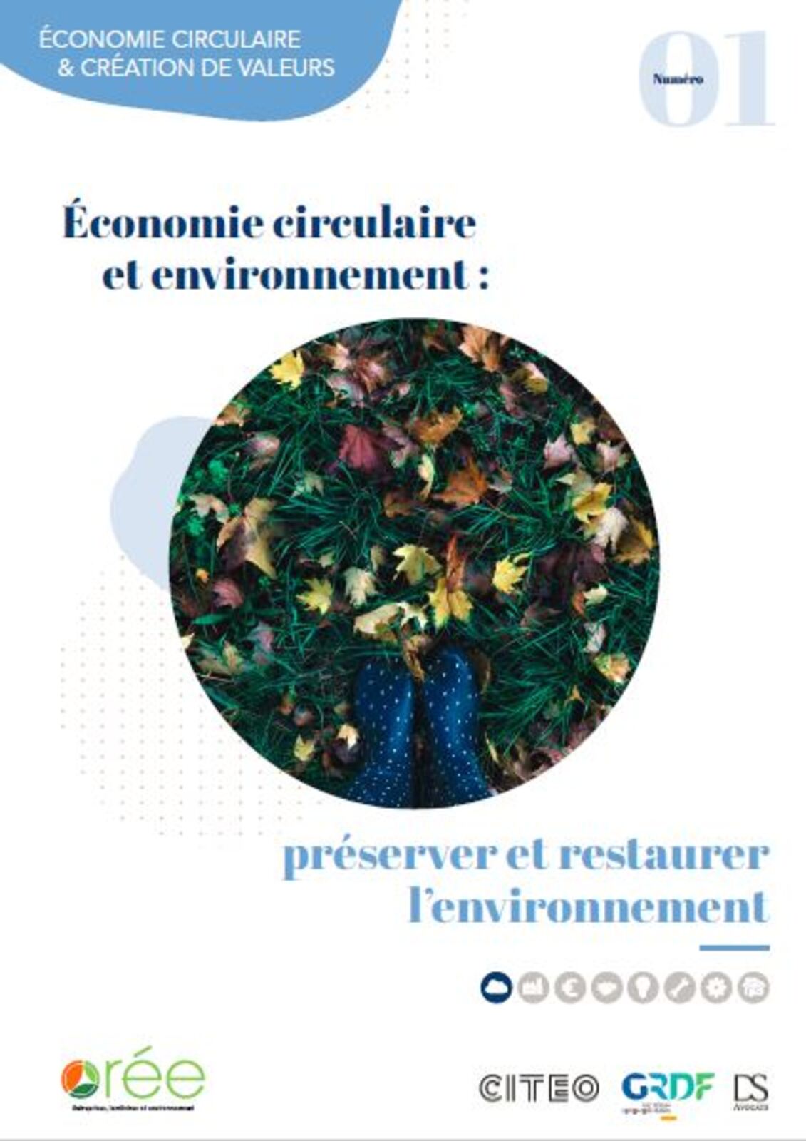 ORÉE publie le livret Préserver et restaurer l'environnement grâce à l'économie circulaire