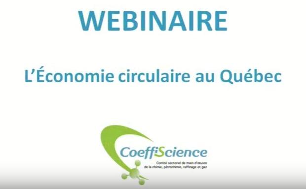 Économie circulaire au Québec - MOOC