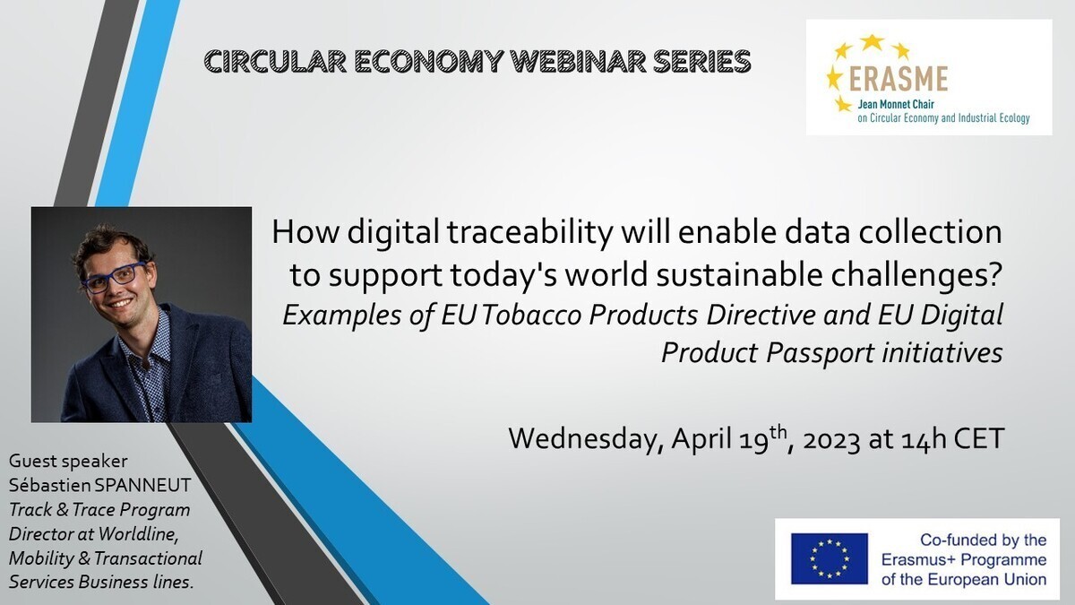 How digital traceability will enable data collection to support today's world sustainable challenges?