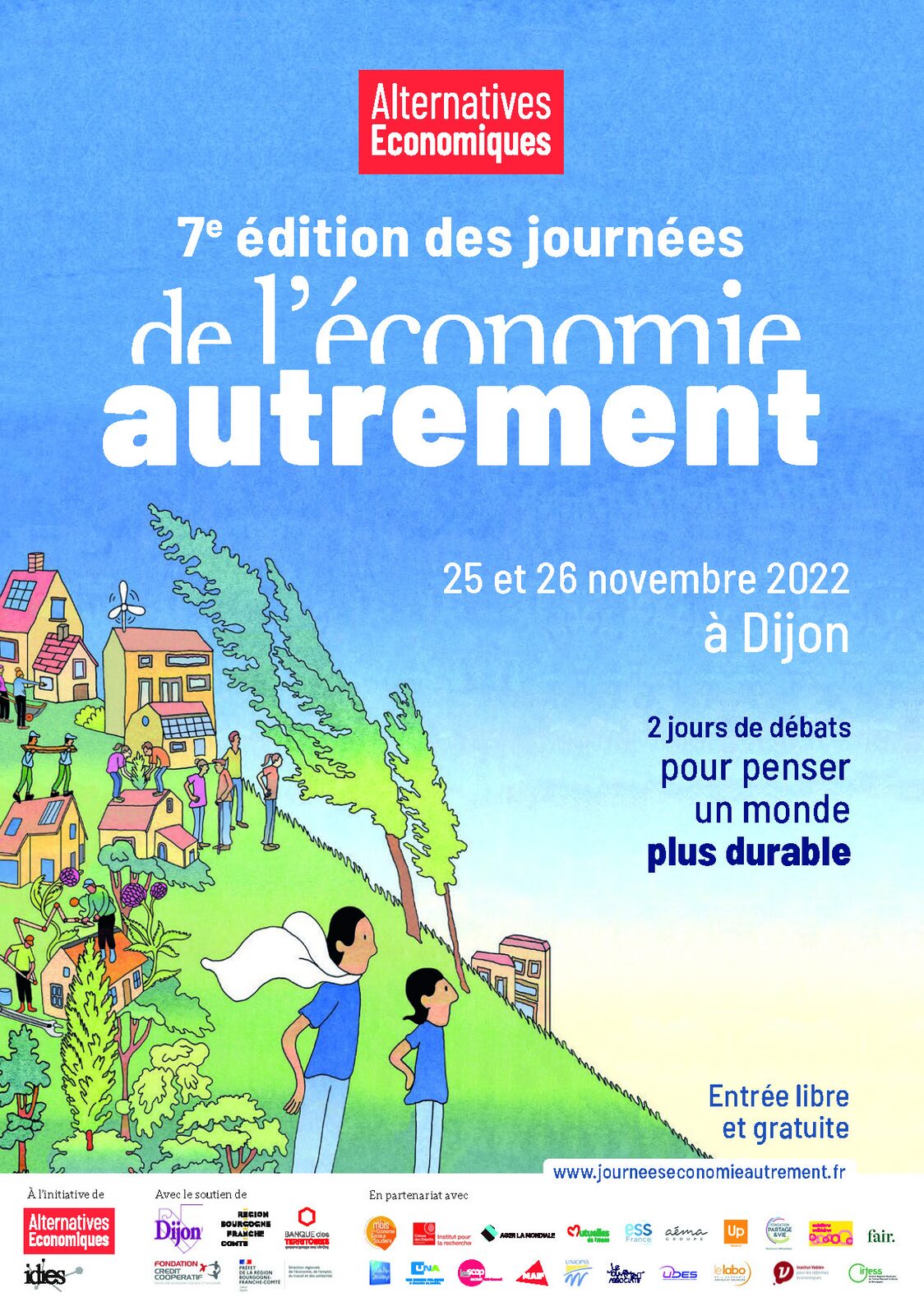 25-26 novembre à Dijon : 7èmes Journées de l'économie autrement