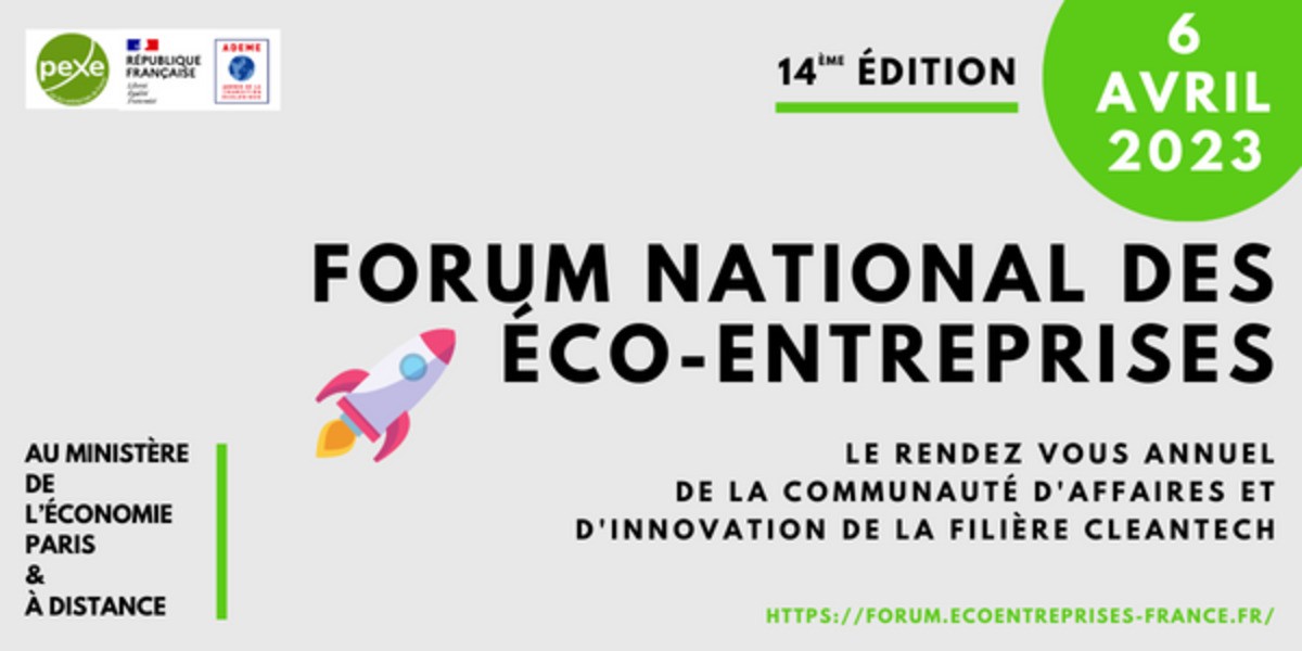 Forum national des éco-entreprises 2023