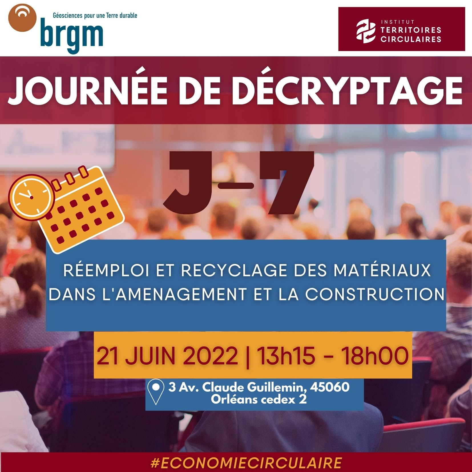 21/06 Orléans | Journée de décryptage : Réemploi et recyclage des matériaux dans l'aménagement et la construction