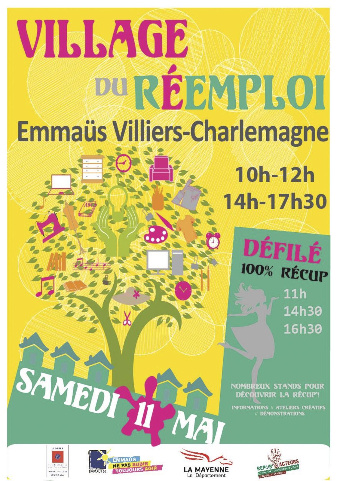 Emmaüs 53 - Rassemblement des acteurs du Réemploi en Mayenne
