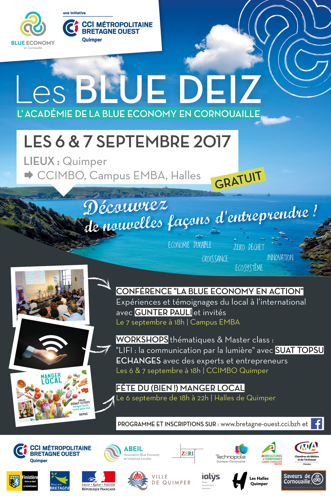 BLUE DEIZ - Académie de la Blue economy en Cornouaille / 6 et 7 sept à Quimper