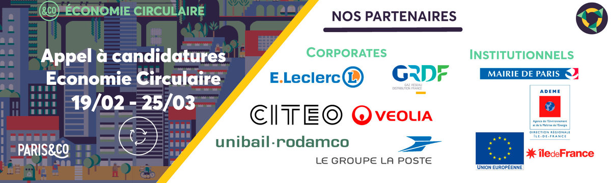 L’incubateur Économie Circulaire de Paris&Co recrute les startups de sa deuxième promotion