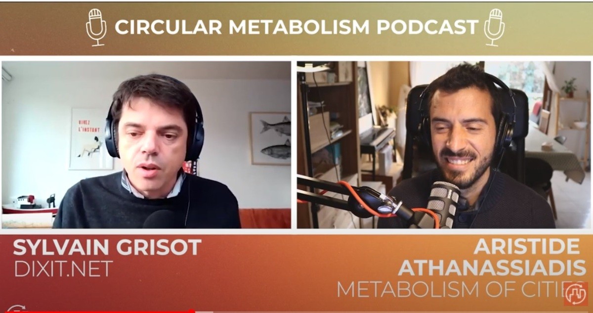 Podcast Circular Metabolism : L'Urbanisme Circulaire avec Sylvain Grisot - Dixit.net