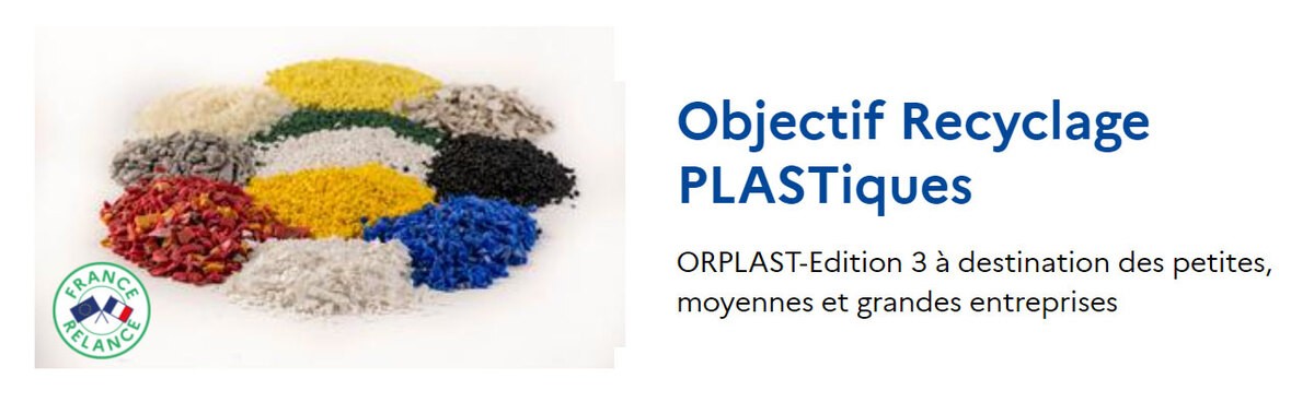 Lancement de ORPLAST 3, un dispositif de soutien aux PME pour augmenter l’utilisation de matières plastiques issues du recyclage 