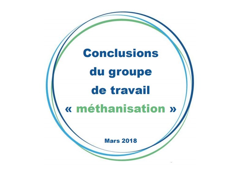 Présentation des conclusions du groupe de travail « méthanisation »