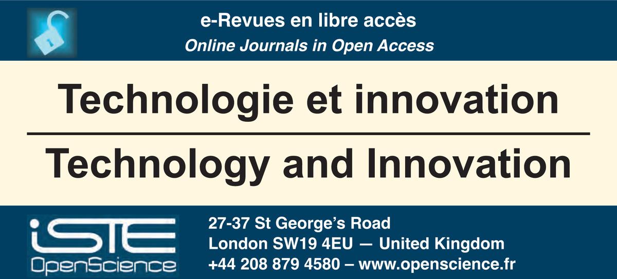 La revue Technologie et Innovation publie un numéro consacré à la transition vers l'économie circulaire