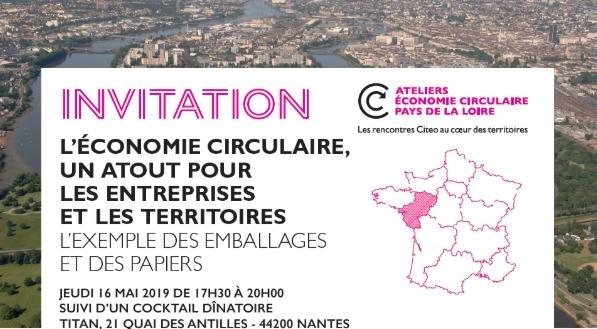 Assistez aux ateliers de l'économie circulaire CITEO (Nantes)