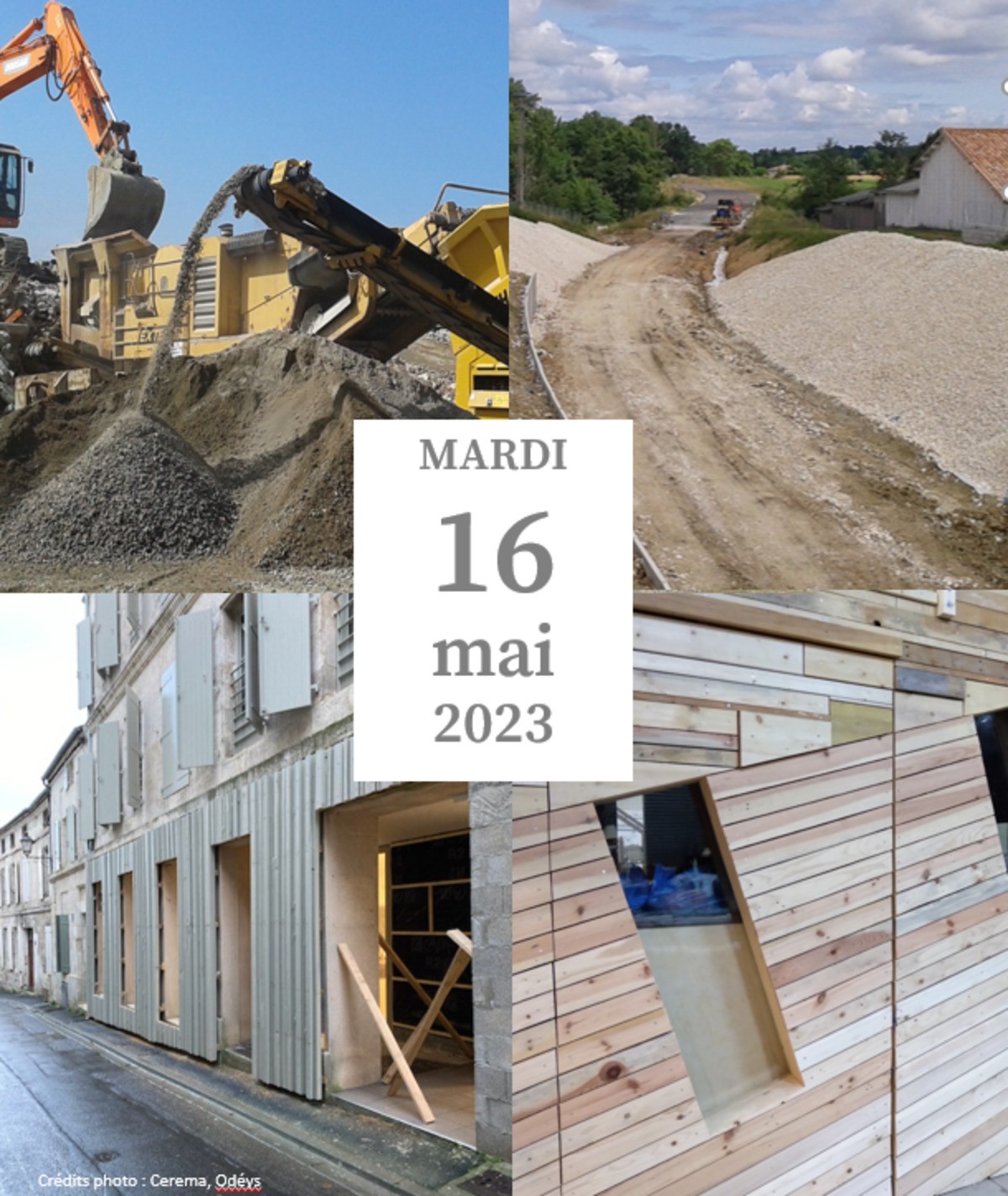 Nouvelle Aquitaine : Actions du secteur du Bâtiment et des Travaux Publics en faveur d’une économie circulaire