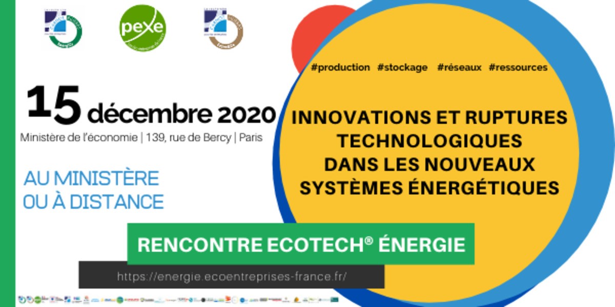Rencontre Ecotech Nouveaux Systèmes Energétiques