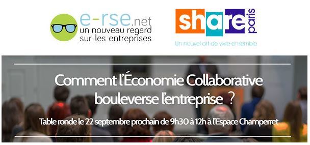 Conférence : comment l'économie collaborative bouleverse l'entreprise ?