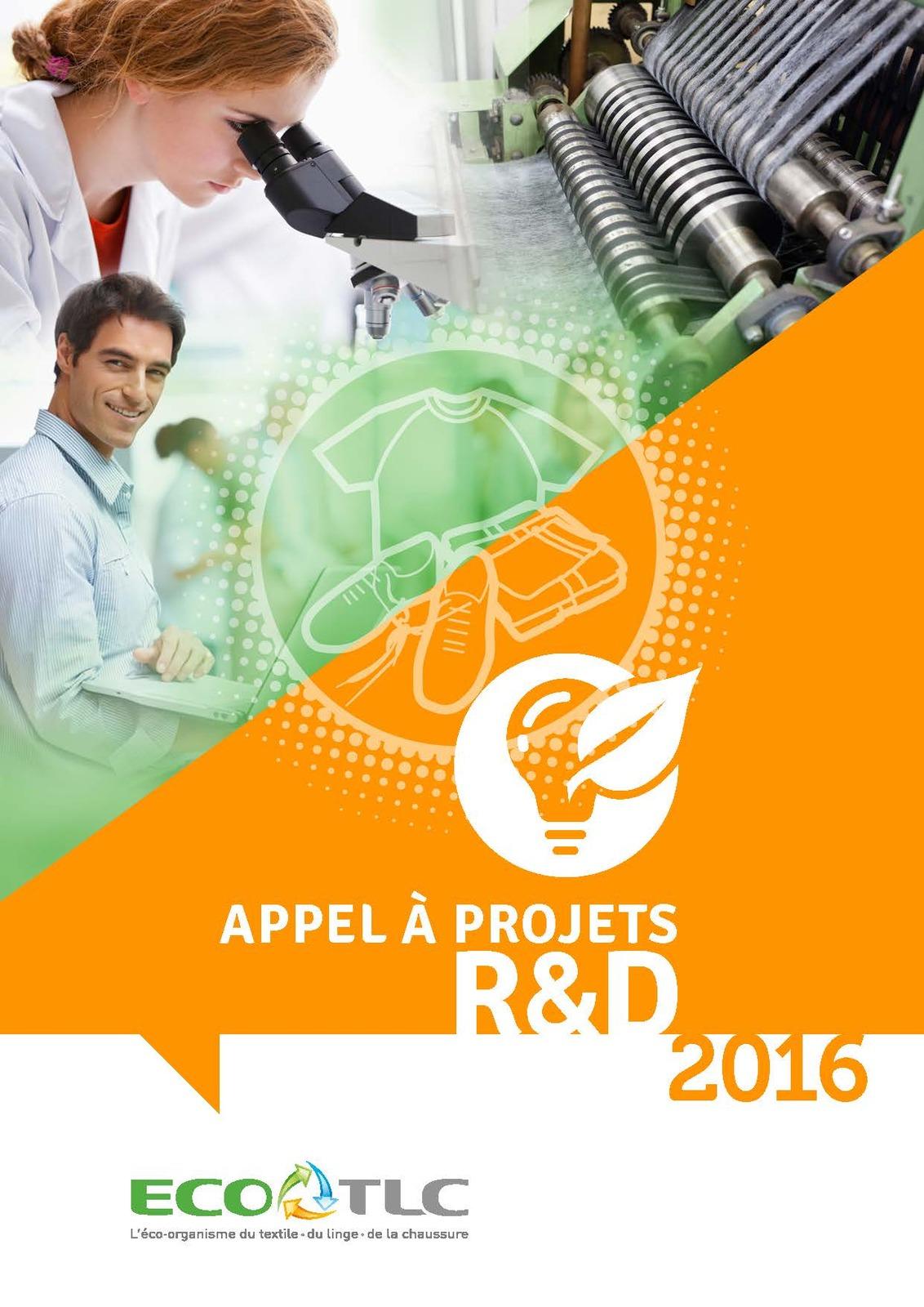 6 projets de R&D sélectionnés suite à l’Appel à projets 2016 d’Eco TLC : 477 654 € engagés pour faire progresser les solutions de recyclage